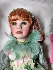 Emerald Isle Fairy Doll Paradise Galleries COA Limited Edition Linda Mason 14.5”