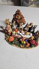 Charming Tails A Feast of Friendship 98/399 Fitz And Floyd Thanksgiving Vguc