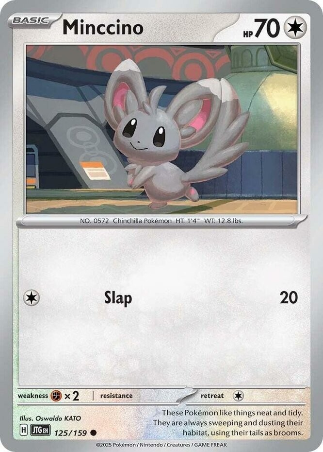 Minccino - 125/159 - Common - Near Mint