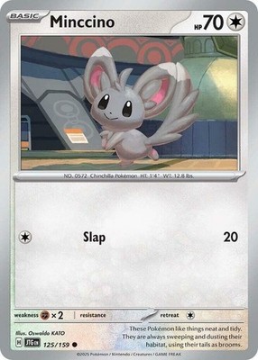 Minccino - 125/159 - Common - Near Mint