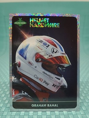 2026 Parkside Indycar Collection Helmet Hardware Foil Graham Rahal HH-7