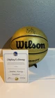 Jonathan Kuminga Autographed GOLD Basketball - Golden State Warriors
