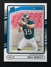 2024 Panini Donruss Rated Rookie #312 Will Shipley RC Philadelphia Eagles