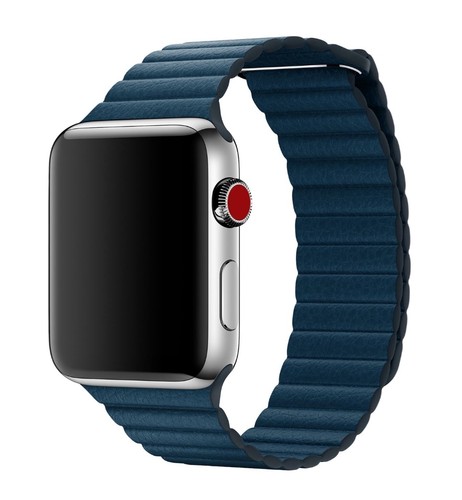 Bracelet boucle cuir véritable Apple Watch 49 mm 46 mm 45 mm 44 mm TOUTES COULEURS - Photo 18 sur 28