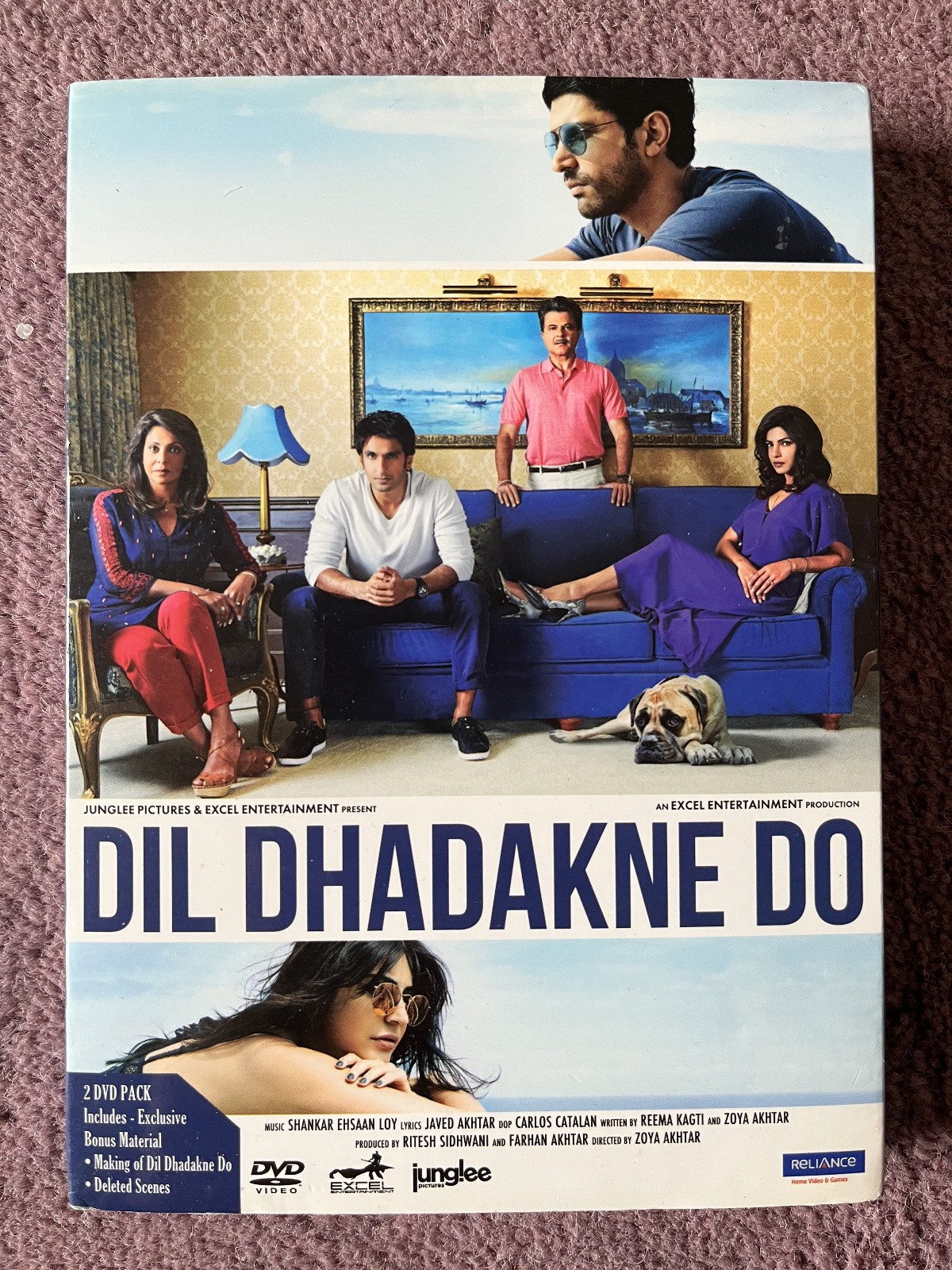 Dil Dhadakne Do Bollywood Hindi DVD