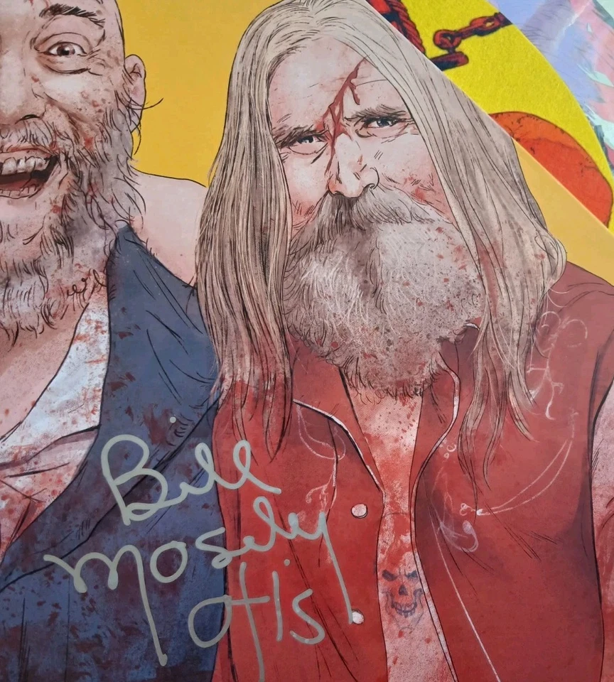 Autographed Bill Mosley Otis Firefly Trilogy Lp Box Set Rob Zombie Vinyl 1000 Og - Image 2 of 4