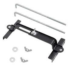 Premium Adjustable Battery Hold Down for Tray, Universal Adjustable Battery Cros