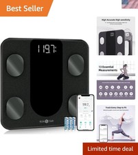 Smart Scale for Body Weight, Digital Bathroom Scale BMI Weighing Body Fat Sca...