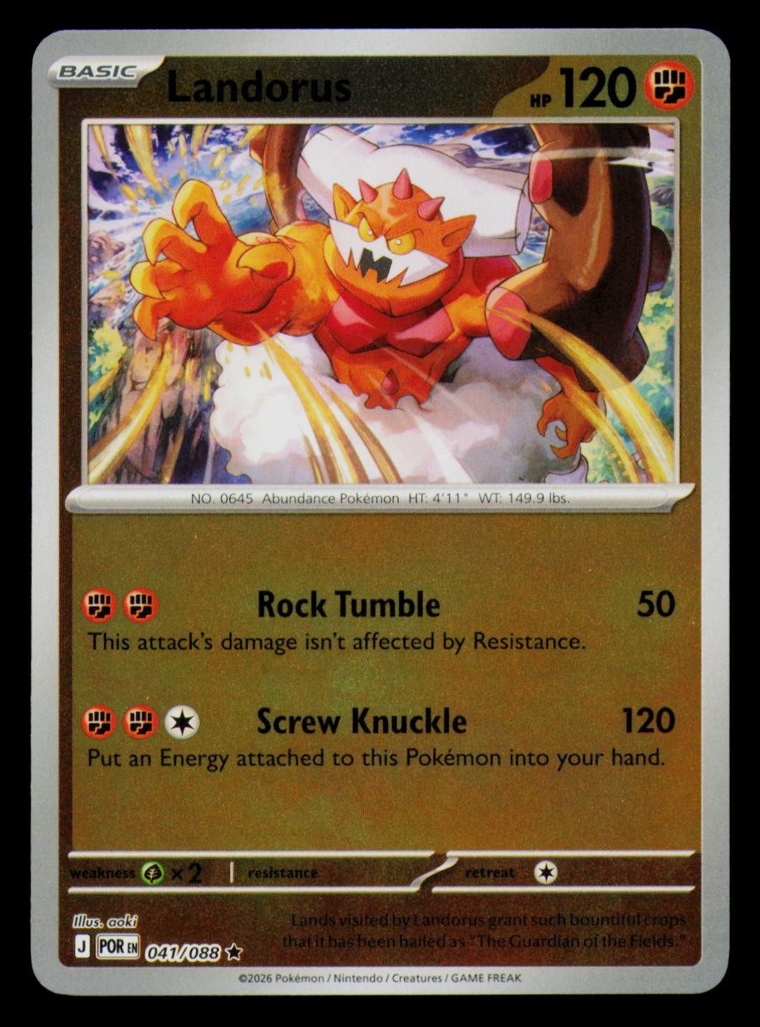 ME03: Perfect Order #041/088 Landorus