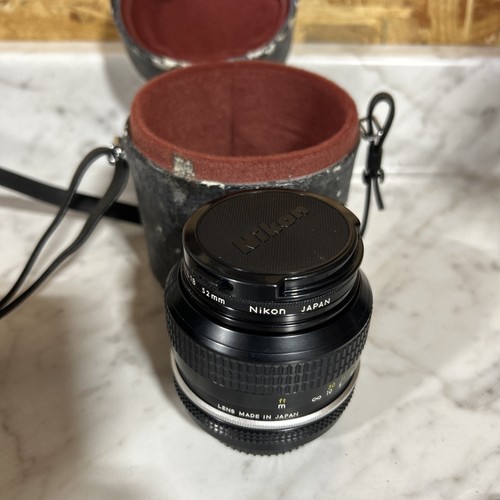 Nikon Nikkor 50mm f/1.4 AI Manual Focus Lens Tested Working Japan w/ Case