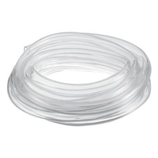Clear PVC Hose Lightweight Plastic Tube 0.63" ID 0.79" OD 16.4ft