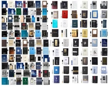 Men’s Designer Cologne Sample Set – 6 Assorted Vials | Free Travel Size bag
