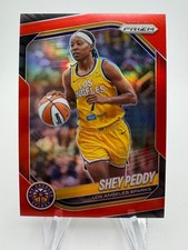 2025 WNBA Prizm SHEY PEDDY Red Prizm 205/299 #136