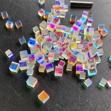 100pcs 2mm/4mm/5mm Mini Defective Dichroic X-Cube Prism RGB Combiner Splitter