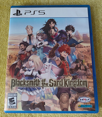 Blacksmith of the Sand Kingdom (Playstation 5 PS5) Clean and Tested Limited Run