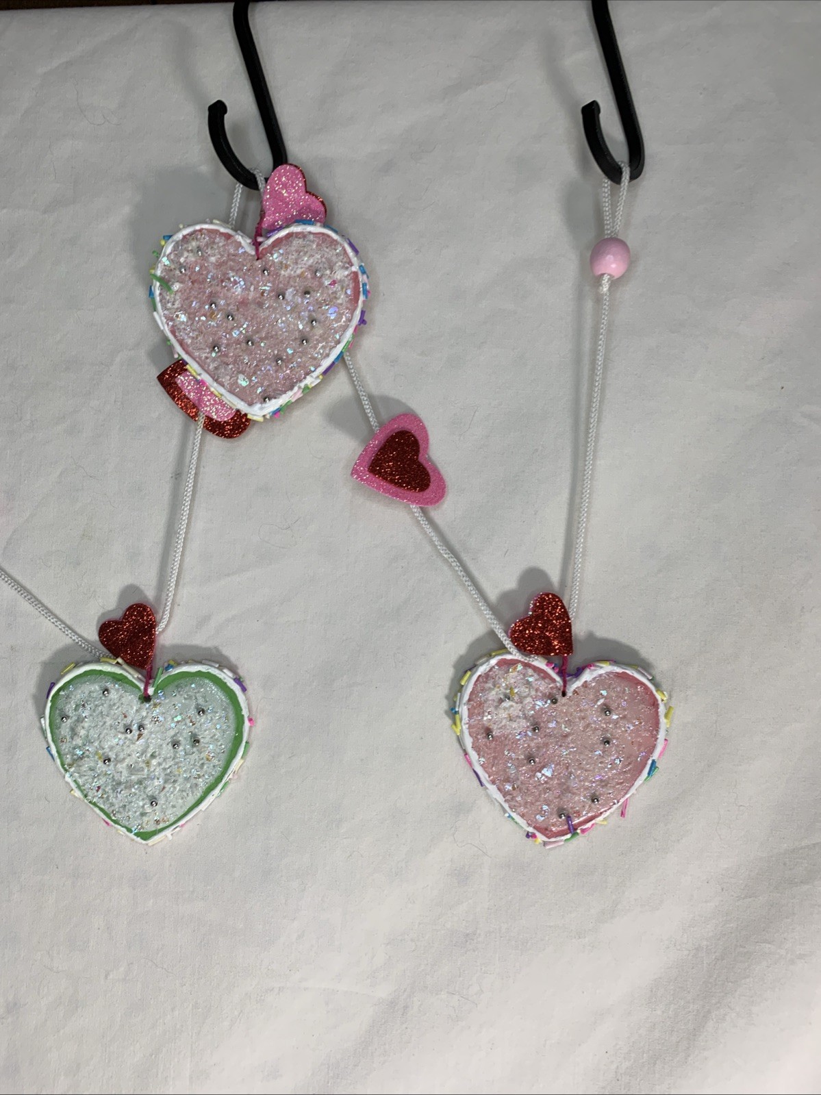 Candy Land Sweet Treats Iced ￼ ￼Conversation Heart Garland 70” Valentine’s Day ￼ thumbnail 13