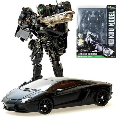Transformation Roboter Auto Spielzeug Dark Lockdown Actionfigur deformiertes Modell Kinder Gif