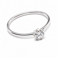 Nasenring 10 Mm Cz 2 Mm Edelstein Creolen 22 G (0,6 Mm) 925 Silber Spaltring ...