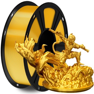 Geeetech 3D Drucker filament Silk Copper Silver Gold PLA Filament 1.75mm 1kg
