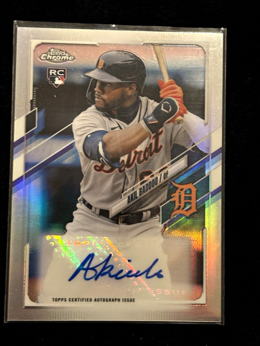 Akil Baddoo #CUSA-ABA 2021 Topps Chrome Update Autographs card