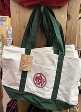 Trader Joe’s Reusable Canvas Large Tote Bag Winter Green NWT *SHIPS FAST*