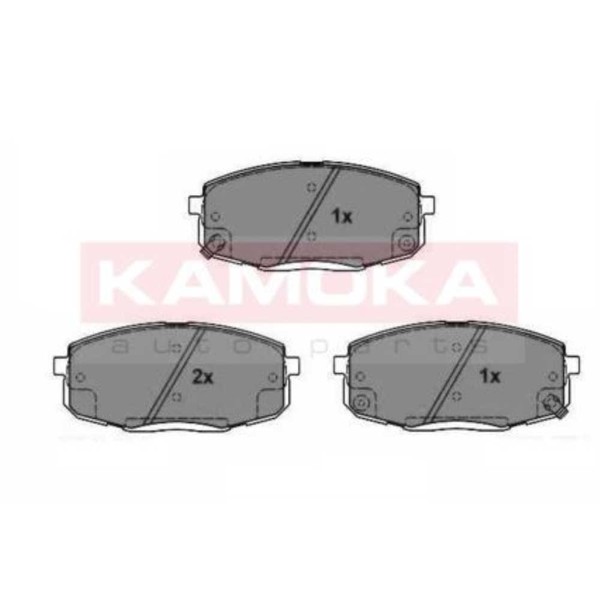 Kamoka BremsbeläGe Bremsbelegsatz Vorne FüR Hyundai I30 Kombi KIA Cee'd-image