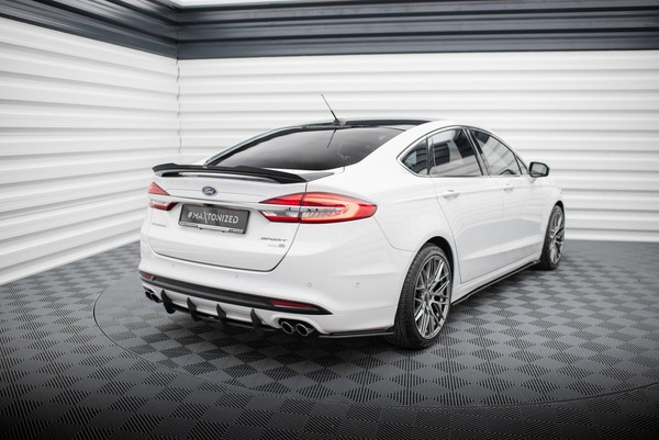 Diffusor Flaps Passend FüR Ford Mondeo Sport Mk5 Fl / Fusion Sport Mk2 Fl Schwar-image