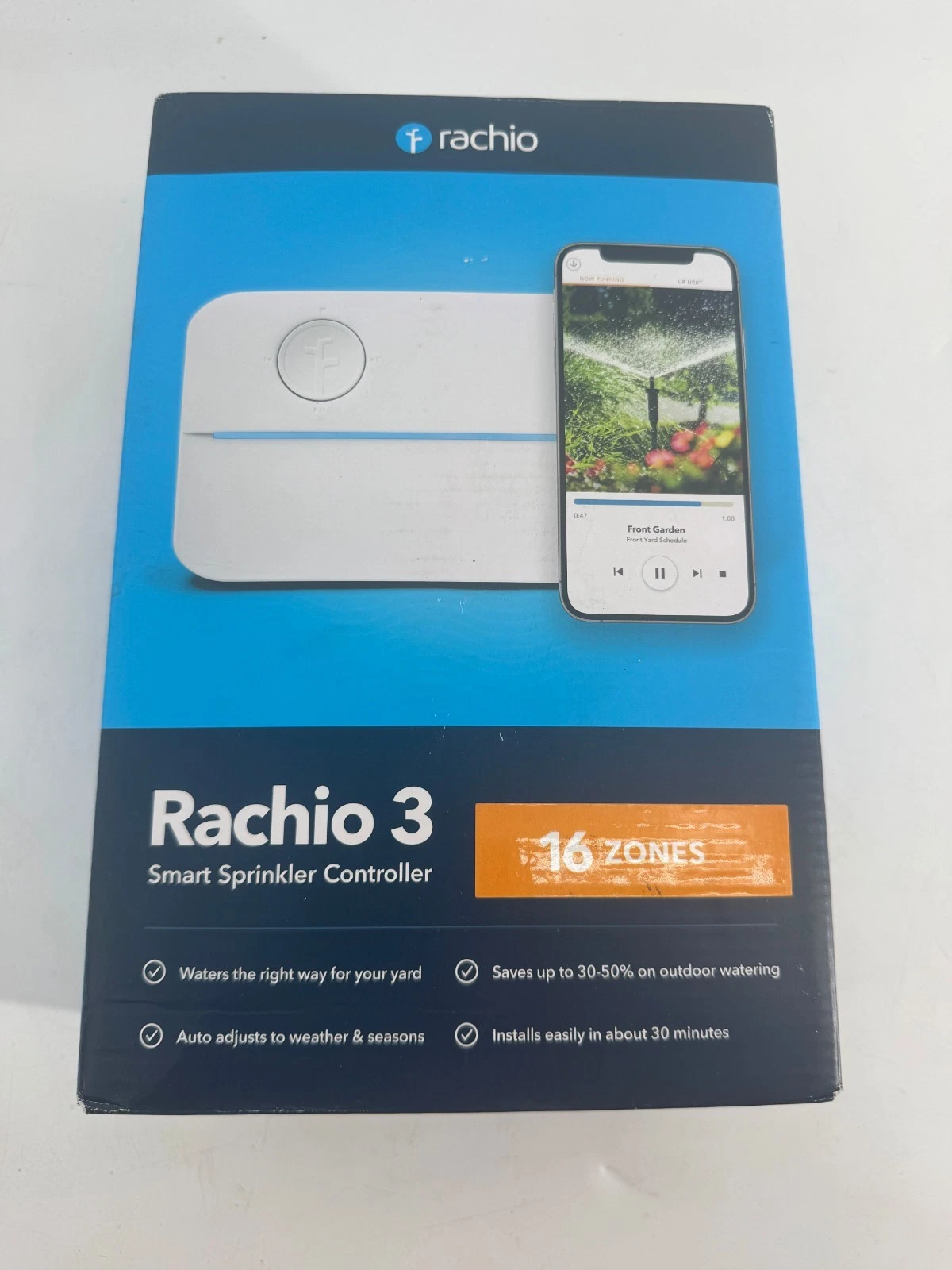 Rachio 3 Programmable 16 Zone WiFi Sprinkler Timer