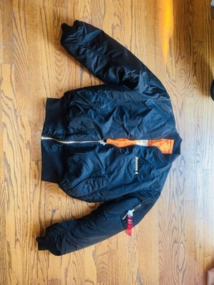 NWT ALPHA INDUSTRIES MA-1  EMPIRE SEASON 4 BOMBER FLIGHT JACKET SIZE XL Men's