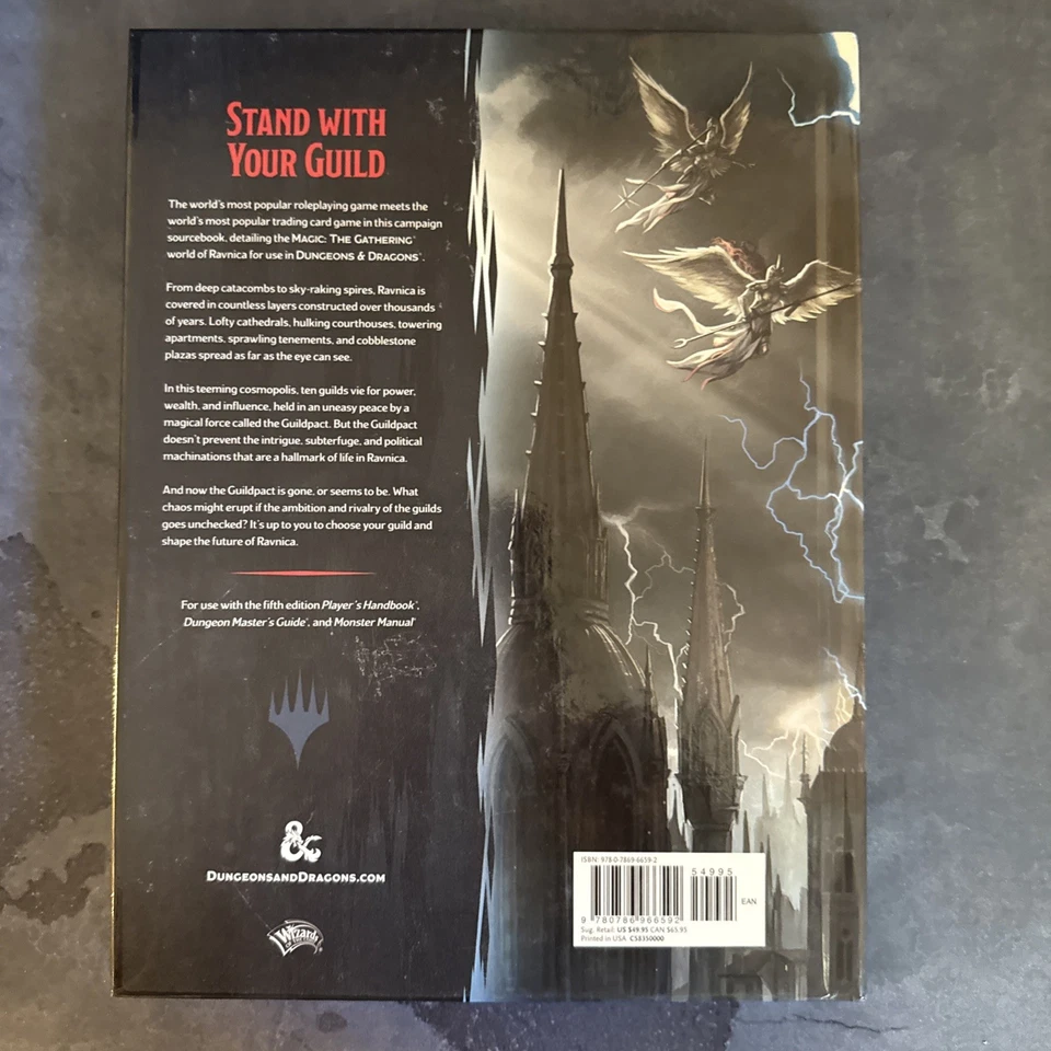 Dungeons and Dragons Guildmasters' Guide to Ravnica (d&d/Magic: the Gathering... Foto 2 de 2