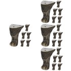 4 PCS Möbel Eckenschutz Möbelfüße Klein Vintage Corner Protector