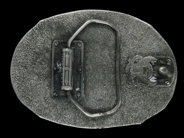 TI09153 VINTAGE AÑOS 70 **CROWN ROYAL** HEBILLA DE CINTURÓN PUBLICIDAD WHISKY BOOZE Foto 2 de 2