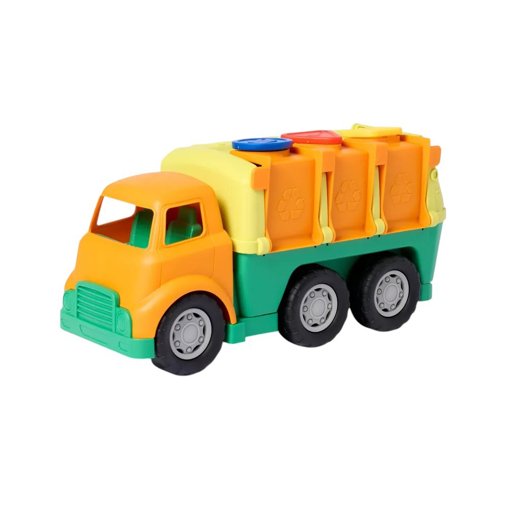 Пластиковая игрушка Gigglescape Recycling Truck 10.25, набор из 7 предметов
