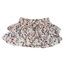 NEW Isaac Mizrahi Toddler Girl Floral Ruffle Skort Multicolor Floral X-Small XS