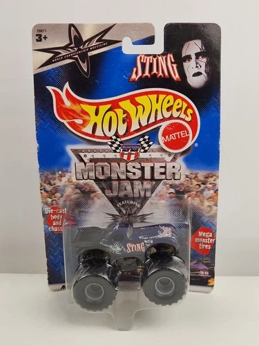 Monster Jam WCW Sting Hot Wheels 1:64 Monster Truck Series 2000 Vintage