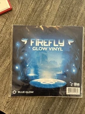 MVP Hive Firefly BLUE Glow Vinyl Sticker Sheet for Night Disc Golf 46 stickers