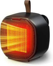 Portable Ceramic Space Heater w/Thermostat