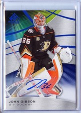 John Gibson Rookie Card Guide 20