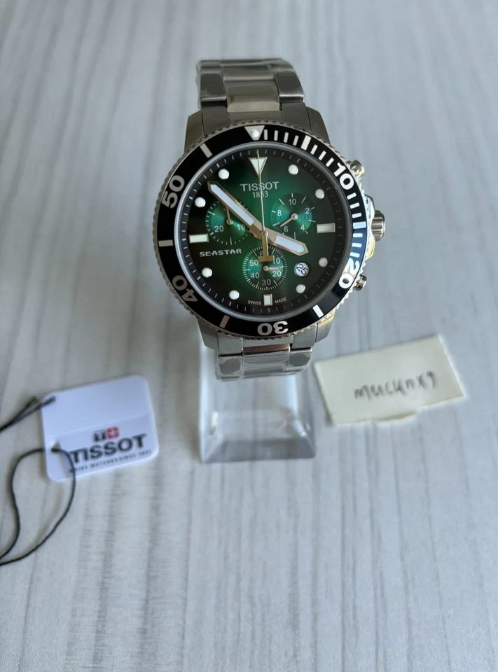 Tissot T-Sport Seastar 1000 T120.417.11.091.01 Chronograph Diver's Men's Watch - Image 4 of 4