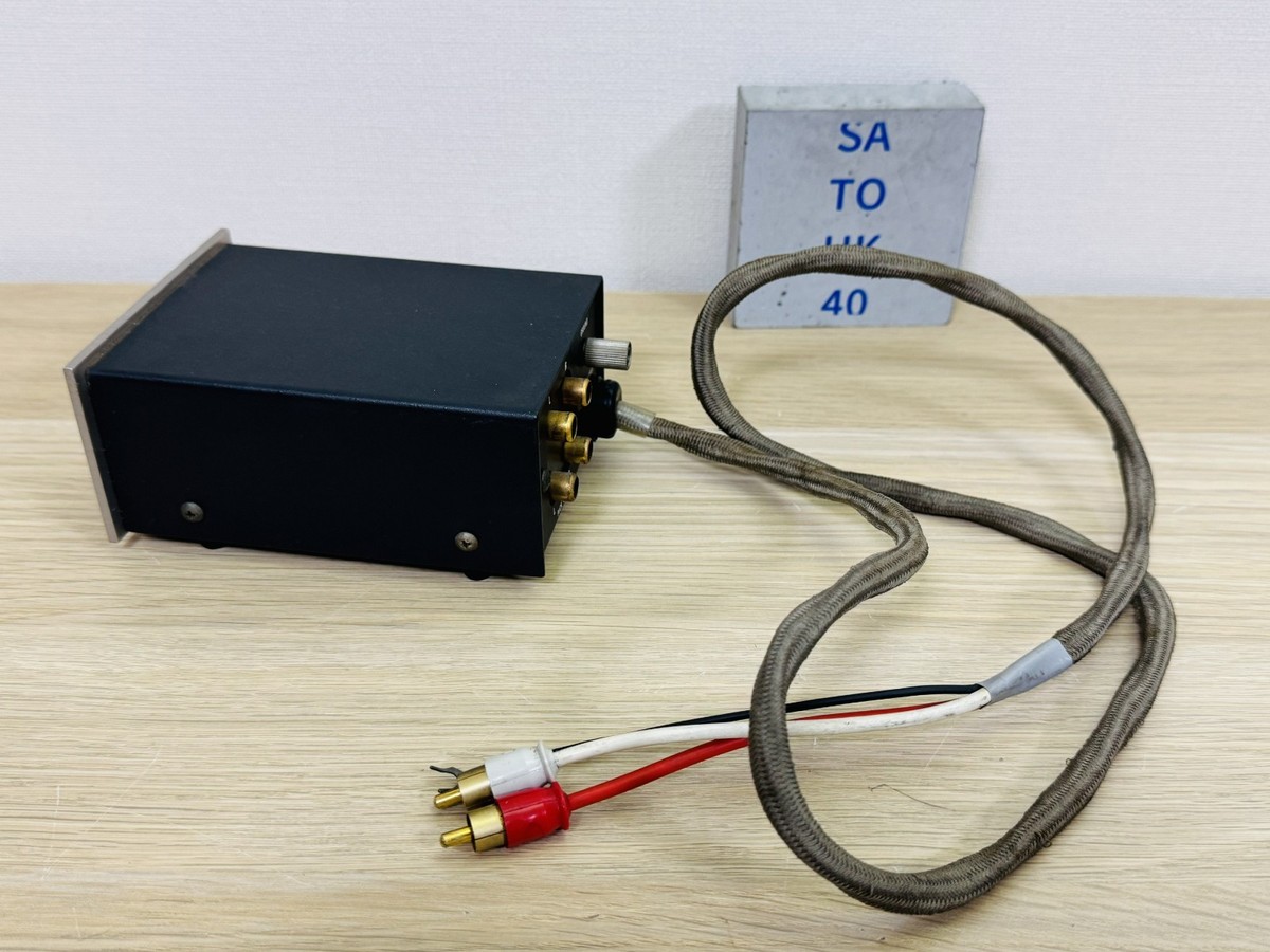 DENON AU-320 MC Step-Up Transformer Dual Input 3 40 Ohm Phono