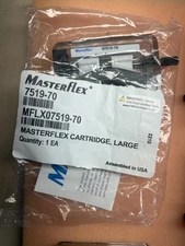 Lot of 5 Cole-Parmer MFLX07519-70 MasterFlex Cartridge, Large 1- New & 4- Used