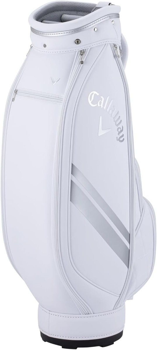 ブ*ー様 Callaway キャディバッグ ホワイト Callaway ゴルフキャディバッグ ホワイト
