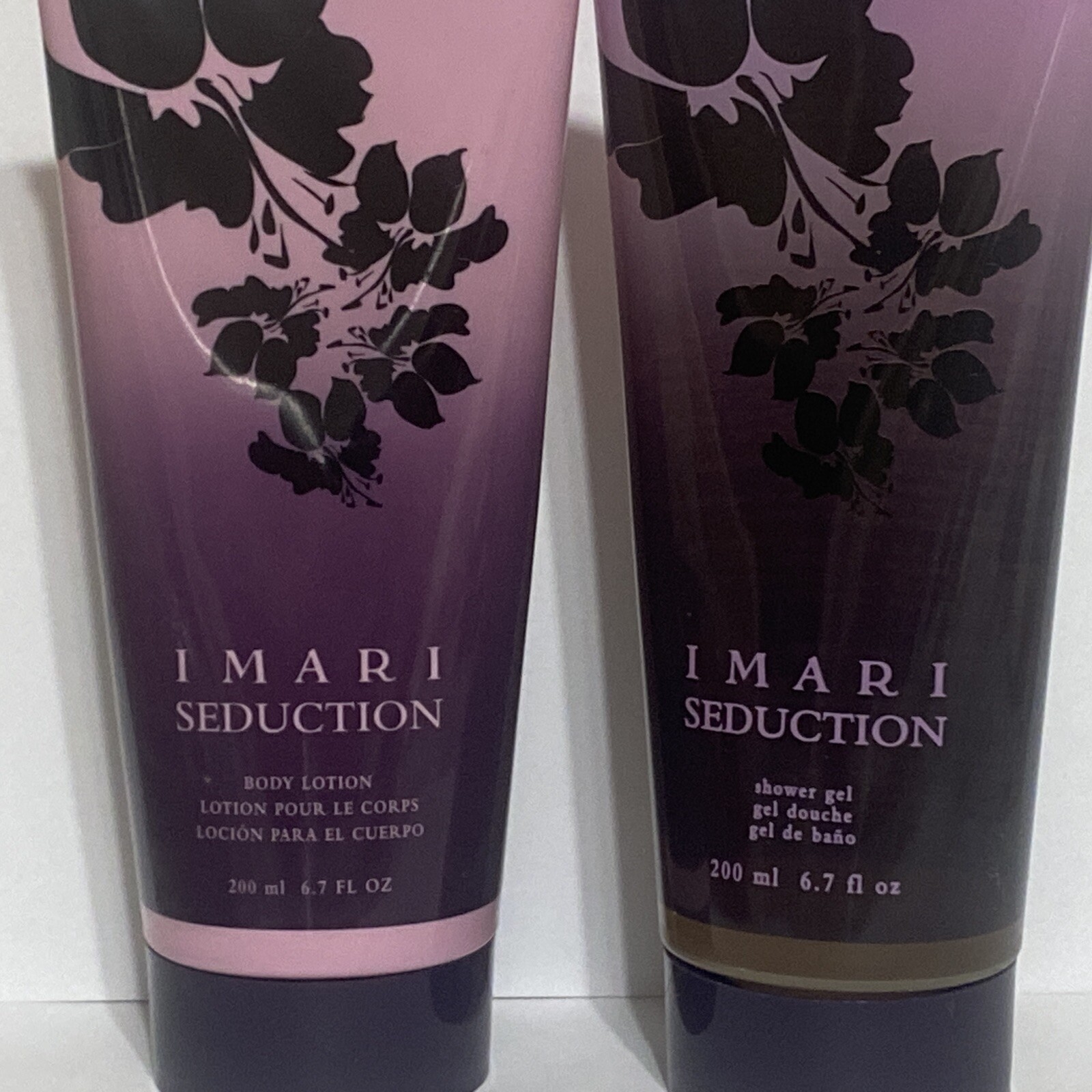 2 Lot Of Avon Imari Seduction Body Lotion & Shower Gel 6.7 fl oz Each