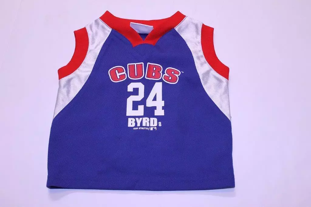 Infant/Baby Chicago Cubs #24 Marlon Byrd 18 Months Jersey Shirt (Royal  Blue) Tea