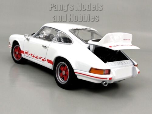 1973 Porsche 911 Carrera RS 2.7 1/24 Scale Diecast Model - White - Picture 11 of 15