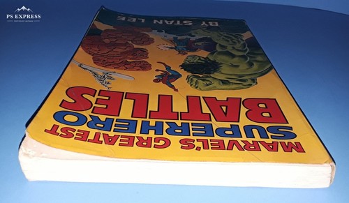 MARVEL'S GREATEST SUPERHERO BATTLES (1978, Softcover Comic) - Stan Lee - Picture 5 of 11