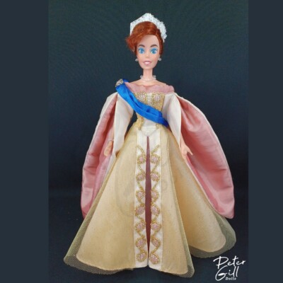 Grand duchess Anastasia doll gold coronation dress with hand beading and...  | eBay