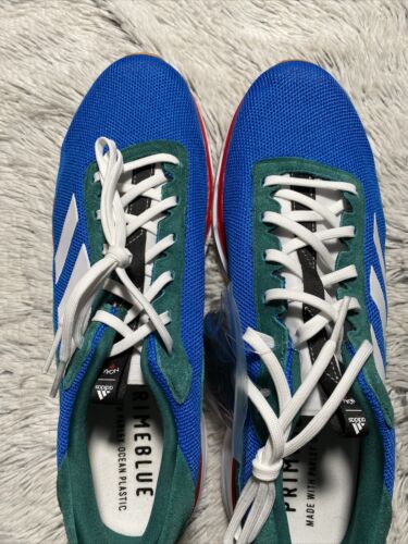 Adidas SL 20 NOAH Lifestyle Sneakers Shoes Green Blue White FW3267 Sz 13 - Picture 3 of 8