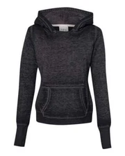 J. America 8912 Women Zen Fleece Hooded Sweatshirt