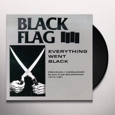 Black Flag ‎– Everything Went Black **BRAND NEW / SEALED**  Double LP Album
